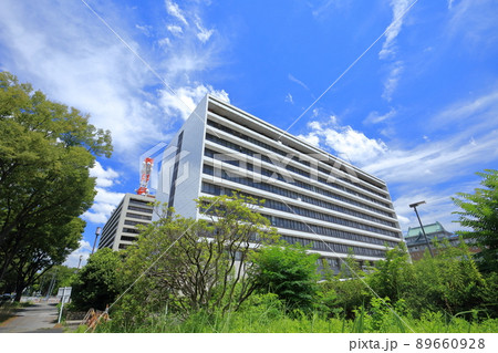 各部局が入居する総合庁舎（愛知県庁 西庁舎、本庁舎　愛知県 名古屋市） 89660928