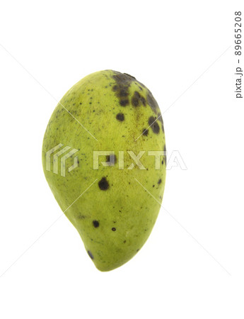 rotten mangoes isolated on white background rotten mangoes isolated on white background 89665208