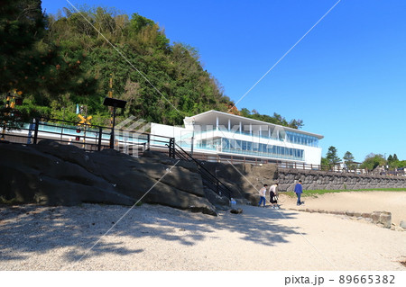 義経岩の景観 89665382