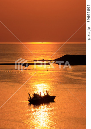 長崎の夕陽 長崎の夕陽 89665695