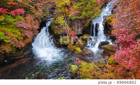 竜頭の滝(秋) 竜頭の滝(秋) 89666802