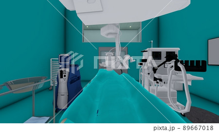 病院 手術室 人なし イラスト Cgのイラスト素材