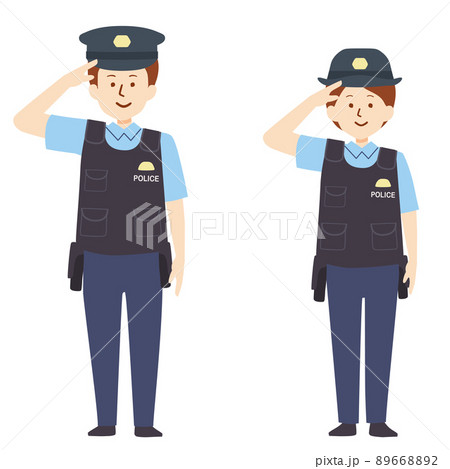 警察官のイラスト 89668892