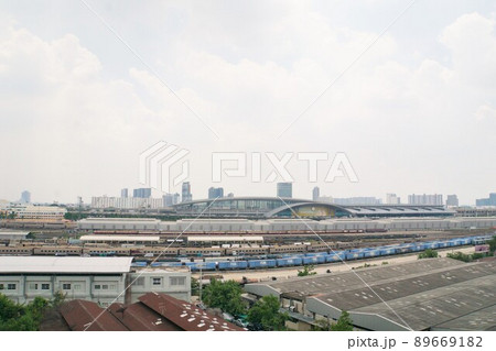 Grand Bang Sue station in Bangkok, Thailand 89669182