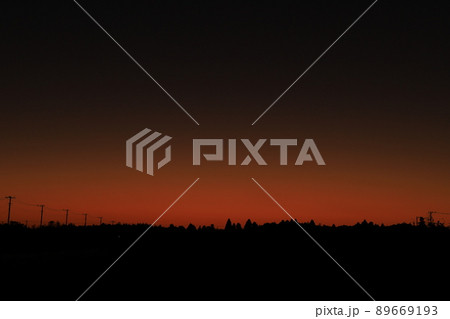 夕焼け空 89669193