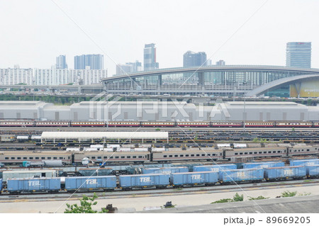 Bang Sue Grand Station in Bangkok、タイ・バンコクのバンスー中央駅 89669205