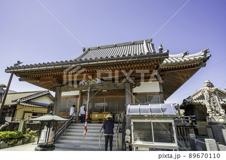 四国八十八箇所16番 観音寺 本堂 徳島県徳島市 四国八十八箇所16番 観音寺 本堂 徳島県徳島市 89670110