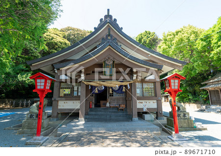 《福岡県》織幡神社(織幡宮)宗像市鐘崎 《福岡県》織幡神社(織幡宮)宗像市鐘崎 89671710