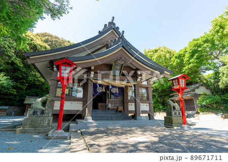 《福岡県》織幡神社(織幡宮)宗像市鐘崎 《福岡県》織幡神社(織幡宮)宗像市鐘崎 89671711