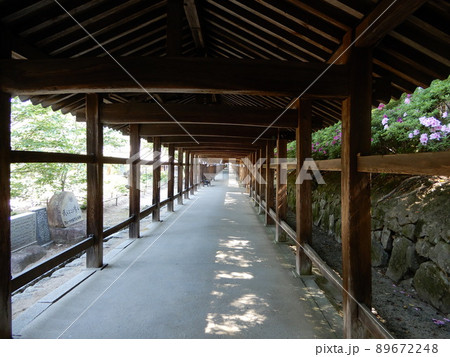 吉備津神社　回廊 89672248