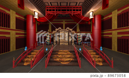 中国式建築物 89673058