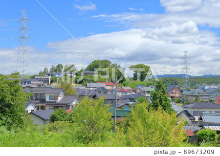 緑に囲まれた街（愛知県 日進市） 89673209