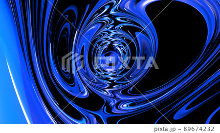 青い異空間を冒険するイメージ 89674232