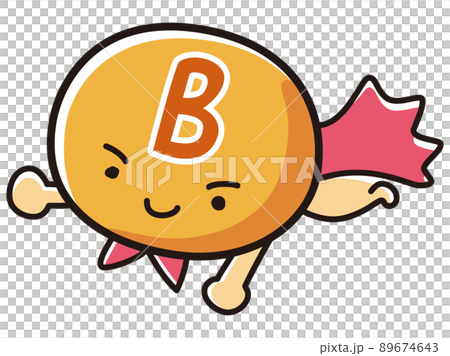 B hero characters (vitamin B, biotin, etc.) 89674643