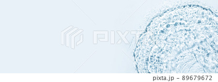 The texture of water on a blue background in bright sunlight. The texture of water on a blue background in bright sunlight. 89679672