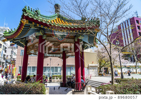 【神奈川県】横浜中華街の中にある山下町公園 【神奈川県】横浜中華街の中にある山下町公園 89680057