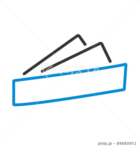 Business Handkerchief Icon Business Handkerchief Icon 89680951