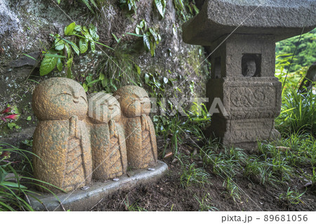 円覚寺のお地蔵様【神奈川県・鎌倉市】 円覚寺のお地蔵様【神奈川県・鎌倉市】 89681056