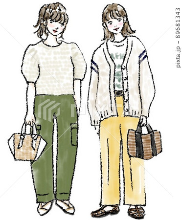 春夏おしゃれ姉妹 89681343