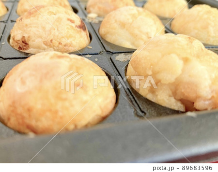 たこ焼きパーティー 写真素材 たこ焼きパーティー 写真素材 89683596