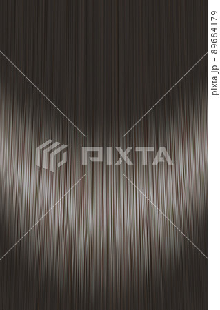 Realistic dark black straight hair texture background 89684179