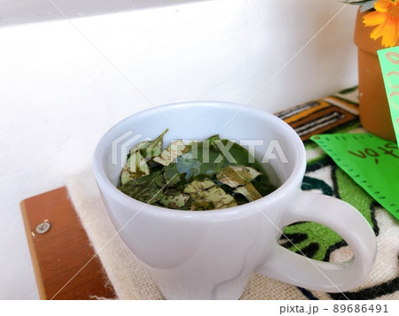 【ペルー】ペルーの定番ドリンク「コカ茶」（クスコ） 89686491
