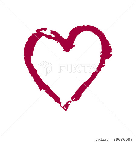 Icon in hand draw style. Drawing with wax crayons, children's creativity 89686985