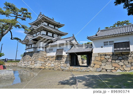 讃岐国「高松城」の堀・石垣 讃岐国「高松城」の堀・石垣 89690374