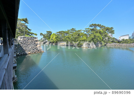 讃岐国「高松城」の堀・石垣 讃岐国「高松城」の堀・石垣 89690396