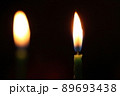 ろうそくの灯 89693438