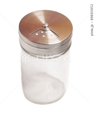 Empty pepper and salt shaker. Isolated on white background 89693952