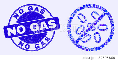 Blue Distress No Gas Stamp Seal and Stop Microbes Mosaic Blue Distress No Gas Stamp Seal and Stop Microbes Mosaic 89695860