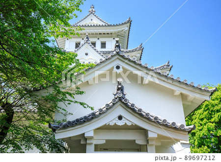 大垣市　大垣城の天守閣 89697212