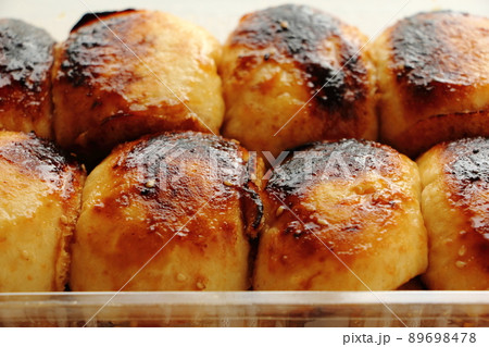 群馬名物の焼きまんじゅう 89698478