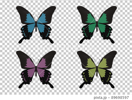 哥特式蝴蝶圖 89698597