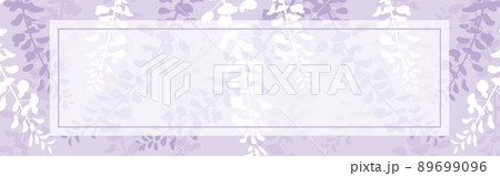 藤の花のイメージ背景(コピースペースあり) 藤の花のイメージ背景(コピースペースあり) 89699096