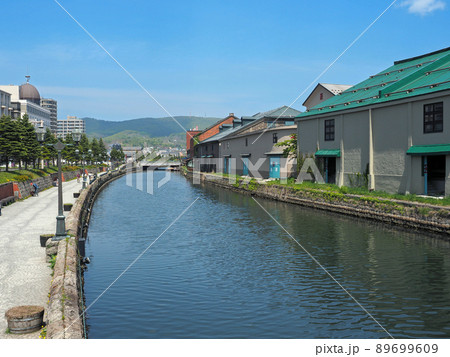小樽運河　浅草橋街園から 89699609