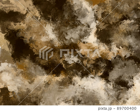 「グランジ」荒い塗りの背景・茶色 89700400