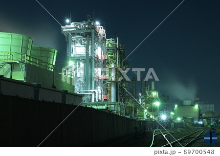 工場夜景 89700548