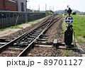 線路のポイント。JR久留里線 89701127
