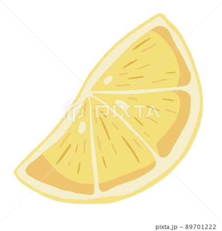 Slice of Fresh Yellow Lemon. Slice of Fresh Yellow Lemon. 89701222