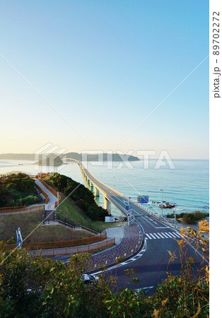 山口県角島の絶景 角島大橋 山口県角島の絶景 角島大橋 89702272