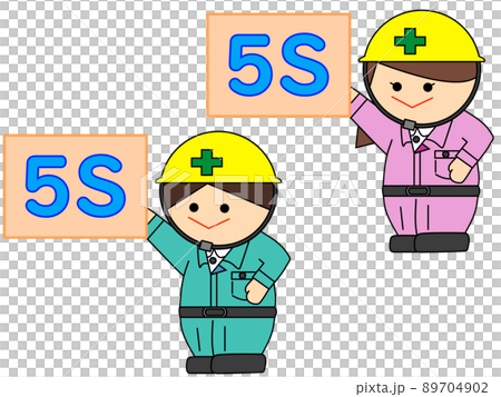 兩名工作工人，工作環境維護5S 89704902