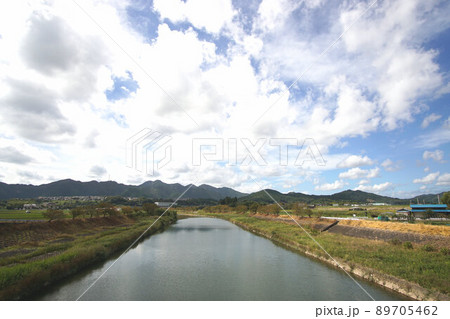 篠山川　西紀大橋から風景　9月　 89705462