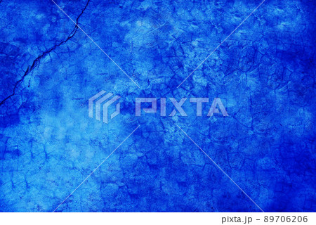 Blue grunge texture vintage background with space for text. Blue mortar background texture crack wall background, concrete texture. 89706206