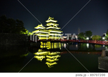 松本城ライトアップ 松本城ライトアップ 89707200