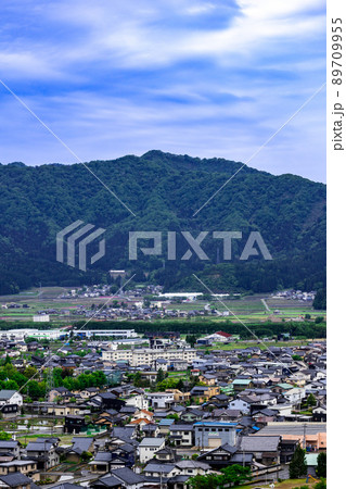 福井　勝山市　街並み 89709955