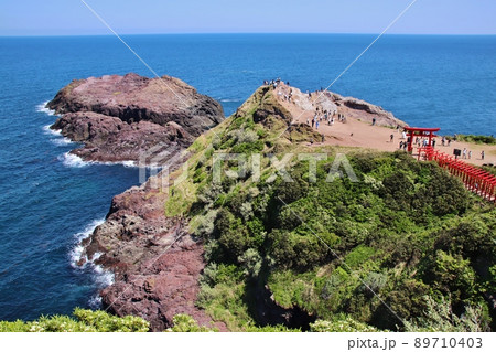 山口県　元乃隈神社 89710403