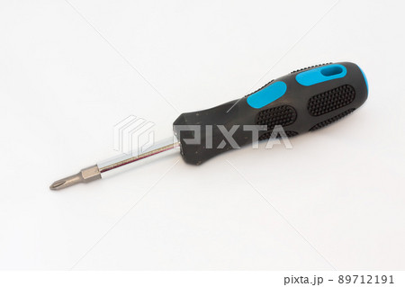 Screwdriver on a white background Screwdriver on a white background 89712191