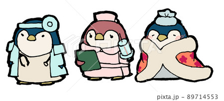 ペンギンキャラクター医療 89714553